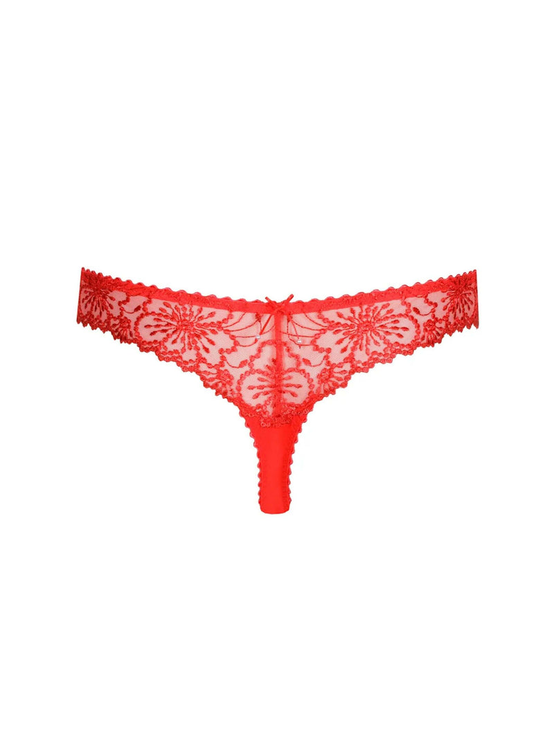 Marie Jo-String-Alushousu-Jane-True Red-Tuotekuva takaa.