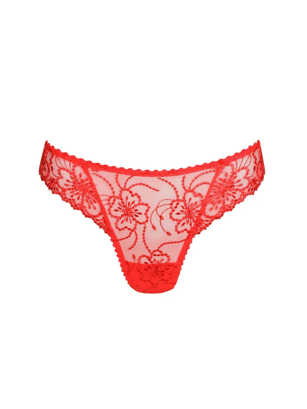 Marie Jo-String-Alushousu-Jane-True Red-Tuotekuva edestä.