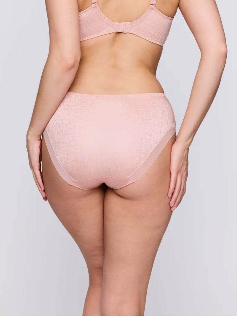 Prima Donna Twist-Vennera-Korkeavyötärö-Alushousu-Dusty Pink--kuva takaa.