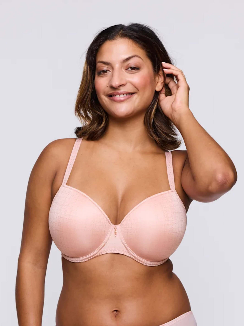 Prima Donna Twist-Vennera-Balconette-Rintaliivi-Dusty Pink-kuva etupuolelta.