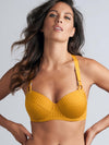 GLORIA - BALCONETTE RINTALIIVI - DARK YELLOW AND GOLD