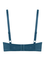 Marlies Dekkers-Dame de Paris-balconette rintaliivi-lagoon blue-tuotekuva takaa.