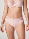 Prima Donna-Madison-korkeavyötäröinen-alushousu-väri powder rose-kuva etupuolelta.