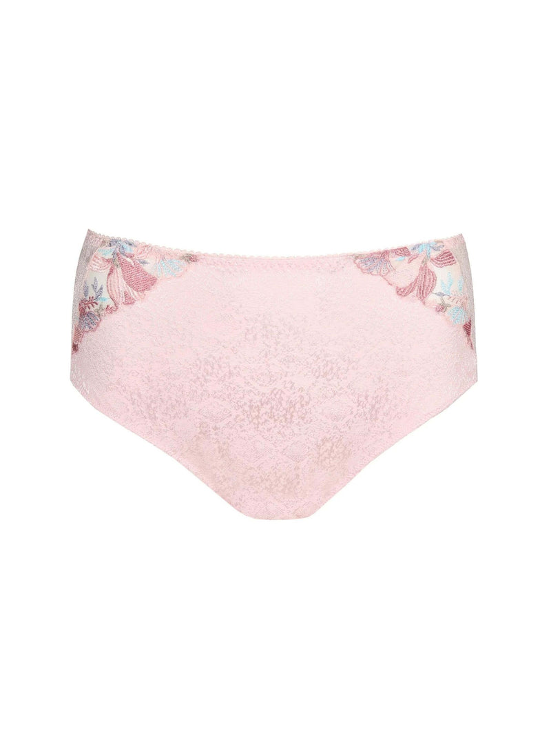 Prima Donna-Mohala-korkeavyötäröinen-alushousu-pastel pink-tuotekuva etupuoli.
