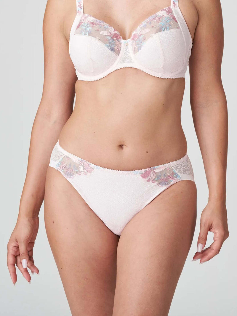 Prima Donna-Mohala-tai-mallinen-alushousu-pastel pink-kuva etupuolelta.