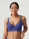 Prima Donna Twist, Petit Paris, bralette rintaliivi, french indigo, kuva etupuolelta.