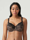 Prima Donna, Madison, täyskuppinen rintaliivi, bronze-väri, kuva mallin päällä edestä. 